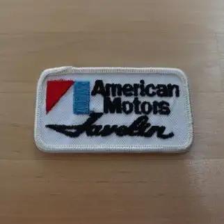 AMERICAN MOTORS JAVELIN Patch Vintage Auto Mint NOS Item