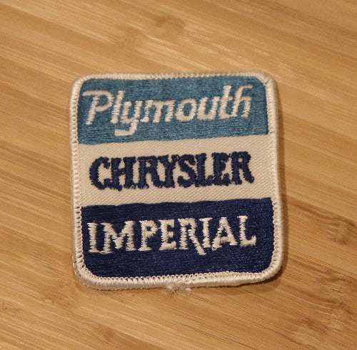 Plymouth Chrysler Imperial Patch