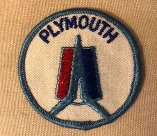 PLYMOUTH Crest Patch