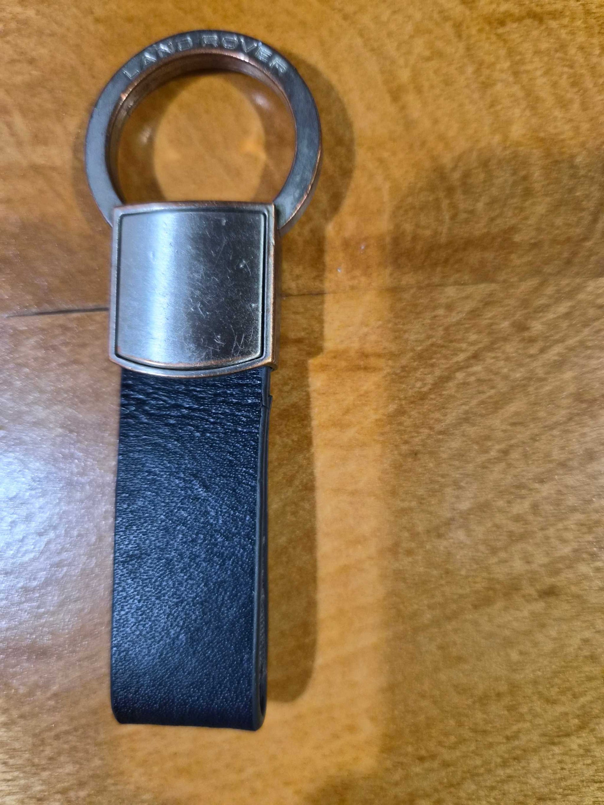 Land Rover Strap Keychain with Twist Lock Holder