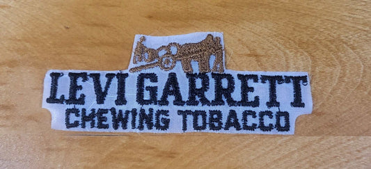 Old Farmer Levi Garrett Chewing Tobacco Eclectic Patch EXC Condition Relic has been safely stored away for decades and the badge uniquely measures approx 2 x 5 in