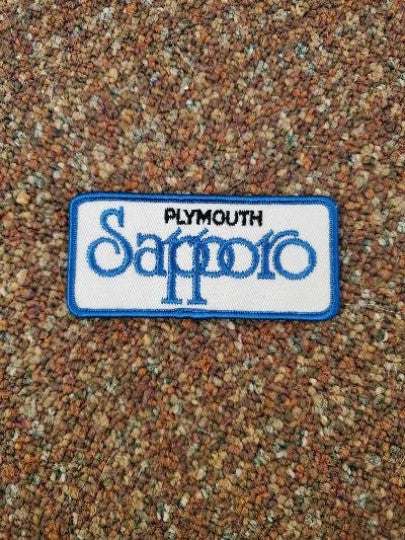 PLYMOUTH SAPPORO Patch