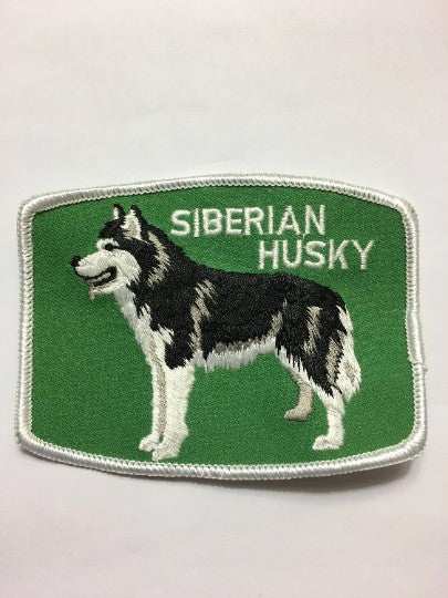 SIBERIAN HUSKY Dog PATCH