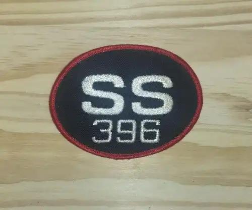 SS 396 Patch Oval Vintage Auto Chevy Camaro, Chevelle, Impala, Nova. This relic has been stored for decades and measures 3 inches in width by 4 inches in length. NOS